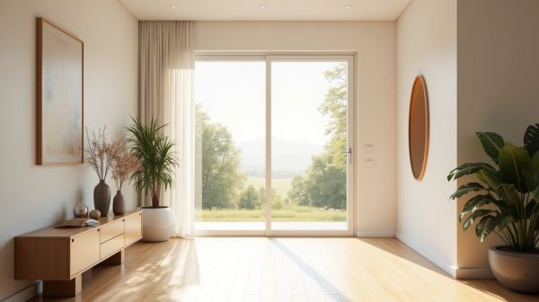 Faites entrer la lumière avec des portes vitrées design